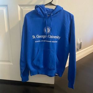 Bright Blue SGU Vet Med Hoodie